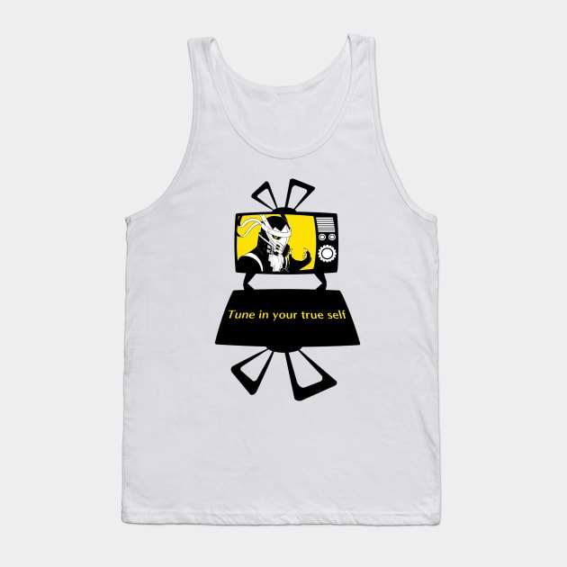 Persona 4, Izanagi, Tune in your true self Tank Top by gableye